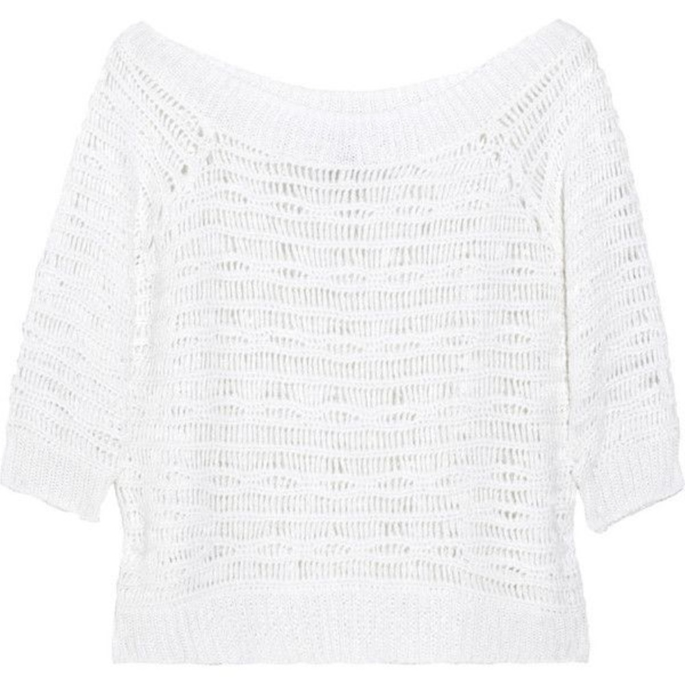 Robert Rodriguez Crochet Cropped Sweater. Size M